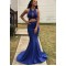 Mermaid Two Pieces Long Prom Dresses Formal Evening Gowns 6011299