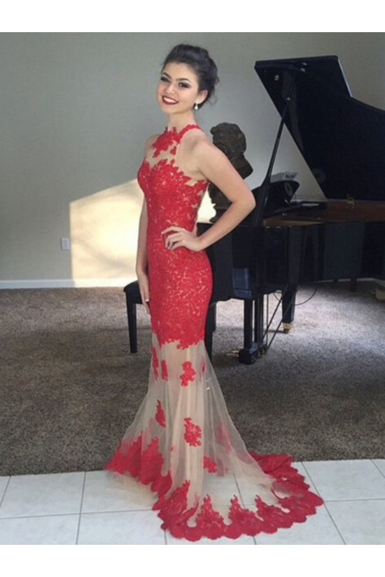 Mermaid Lace Appliques Long Prom Dresses Formal Evening Gowns 6011312 Mermaid Lace Appliques Long Prom Dresses Formal Evening Gowns 6011312