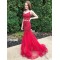 Mermaid Lace Two Pieces Prom Dresses Formal Evening Gowns 6011335