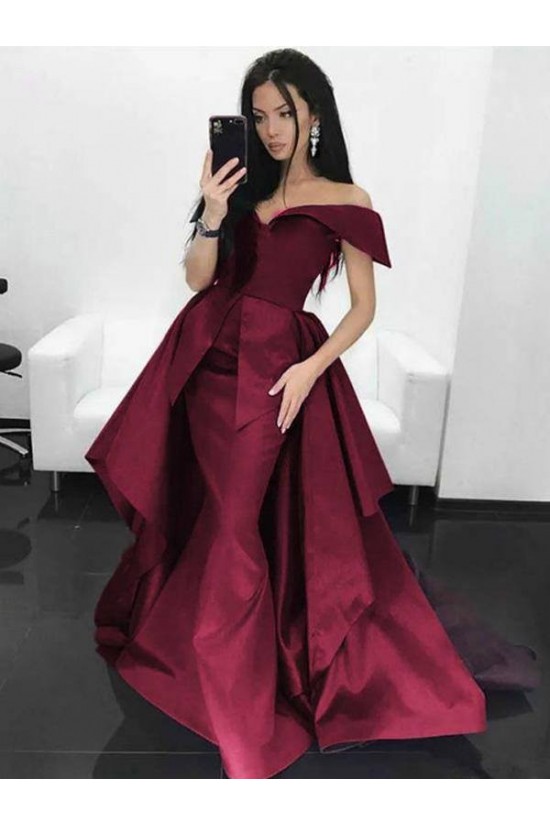 Mermaid Off-the-Shoulder Long Prom Dresses Formal Evening Gowns 6011336 Mermaid Off-the-Shoulder Long Prom Dresses Formal Evening Gowns 6011336