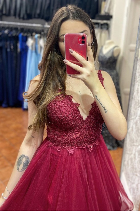 A-Line Lace Long Prom Dresses Formal Evening Gowns 6011342 A-Line Lace Long Prom Dresses Formal Evening Gowns 6011342
