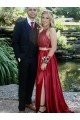 A-Line Beaded Two Pieces Long Prom Dresses Formal Evening Gowns 6011343 A-Line Beaded Two Pieces Long Prom Dresses Formal Evening Gowns 6011343