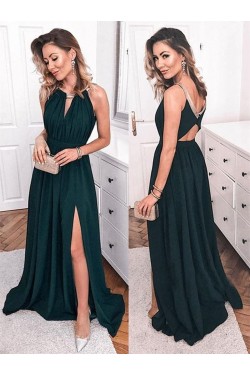 A-Line Long Prom Dresses Formal Evening Gowns 6011364