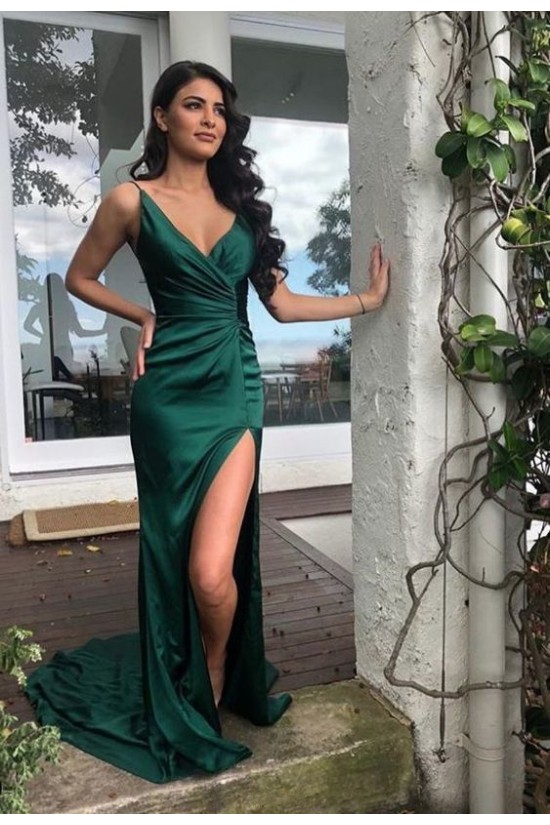 Sheath V-Neck Long Prom Dresses Formal Evening Gowns 6011379 Sheath V-Neck Long Prom Dresses Formal Evening Gowns 6011379