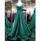 A-Line Long Green Prom Dresses Formal Evening Gowns 6011384