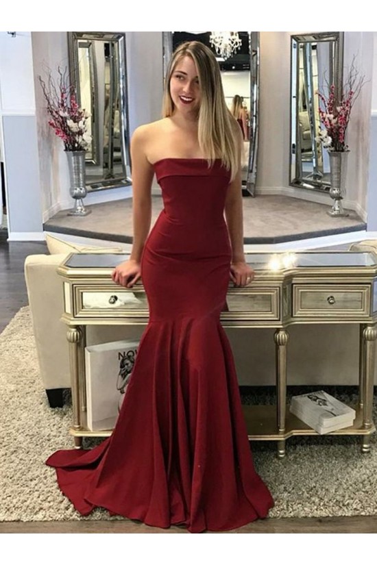 Mermaid Strapless Long Prom Dresses Formal Evening Gowns 6011389 Mermaid Strapless Long Prom Dresses Formal Evening Gowns 6011389