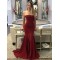 Mermaid Strapless Long Prom Dresses Formal Evening Gowns 6011389
