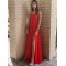 A-Line Long Red Prom Dresses Formal Evening Gowns 6011404