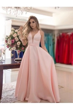 A-Line Long Prom Dresses Formal Evening Gowns 6011435