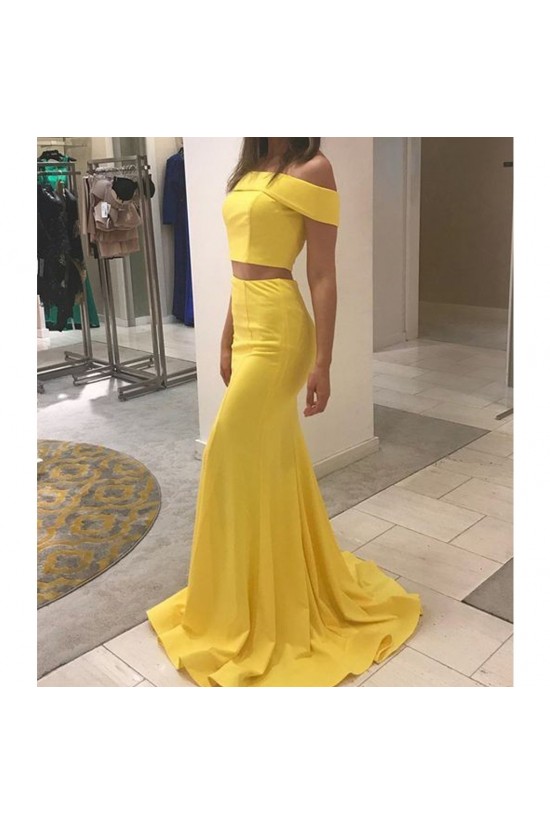 Mermaid Off-the-Shoulder Two Pieces Long Prom Dresses Formal Evening Gowns 6011437 Mermaid Off-the-Shoulder Two Pieces Long Prom Dresses Formal Evening Gowns 6011437
