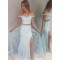 Two Pieces Lace Long Prom Dresses Formal Evening Gowns 6011440