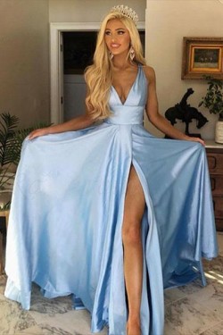 A-Line Long Prom Dresses Formal Evening Gowns 6011443
