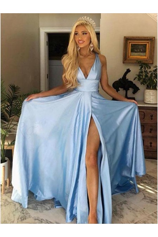 A-Line Long Prom Dresses Formal Evening Gowns 6011443 A-Line Long Prom Dresses Formal Evening Gowns 6011443