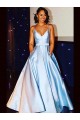 A-Line Beaded V-Neck Long Prom Dresses Formal Evening Gowns 6011446 A-Line Beaded V-Neck Long Prom Dresses Formal Evening Gowns 6011446