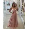 A-Line Lace Long Prom Dresses Formal Evening Gowns 6011451