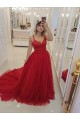A-Line Long Red Long Prom Dresses Formal Evening Gowns 6011453 A-Line Long Red Long Prom Dresses Formal Evening Gowns 6011453