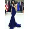 Mermaid V-Neck Long Prom Dresses Formal Evening Gowns 6011454