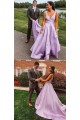 A-Line V-Neck Long Prom Dresses Formal Evening Gowns 6011459 A-Line V-Neck Long Prom Dresses Formal Evening Gowns 6011459