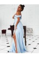 A-Line Off-the-Shoulder Long Prom Dresses Formal Evening Gowns 6011467