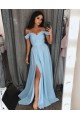 A-Line Off-the-Shoulder Long Prom Dresses Formal Evening Gowns 6011467