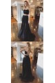 Long Black Two Pieces Prom Dresses Formal Evening Gowns 6011473 Long Black Two Pieces Prom Dresses Formal Evening Gowns 6011473