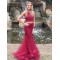 Mermaid Two Pieces Beaded Lace Long Prom Dresses Formal Evening Gowns 6011475