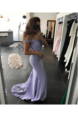 Mermaid Lace Long Prom Dresses Formal Evening Gowns 6011485