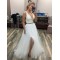 A-Line Beaded Two Pieces Long Prom Dresses Formal Evening Gowns 6011500