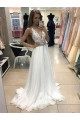 A-Line Beaded V-Neck Long Prom Dresses Formal Evening Gowns 6011502 A-Line Beaded V-Neck Long Prom Dresses Formal Evening Gowns 6011502