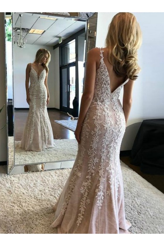 Mermaid Lace Long Prom Dresses Formal Evening Gowns 6011504 Mermaid Lace Long Prom Dresses Formal Evening Gowns 6011504