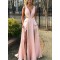 A-Line Beaded Lace Long Prom Dresses Formal Evening Gowns 6011505