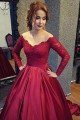 Ball Gown Beaded Lace Long Sleeves Prom Dresses Formal Evening Gowns 6011521 Ball Gown Beaded Lace Long Sleeves Prom Dresses Formal Evening Gowns 6011521
