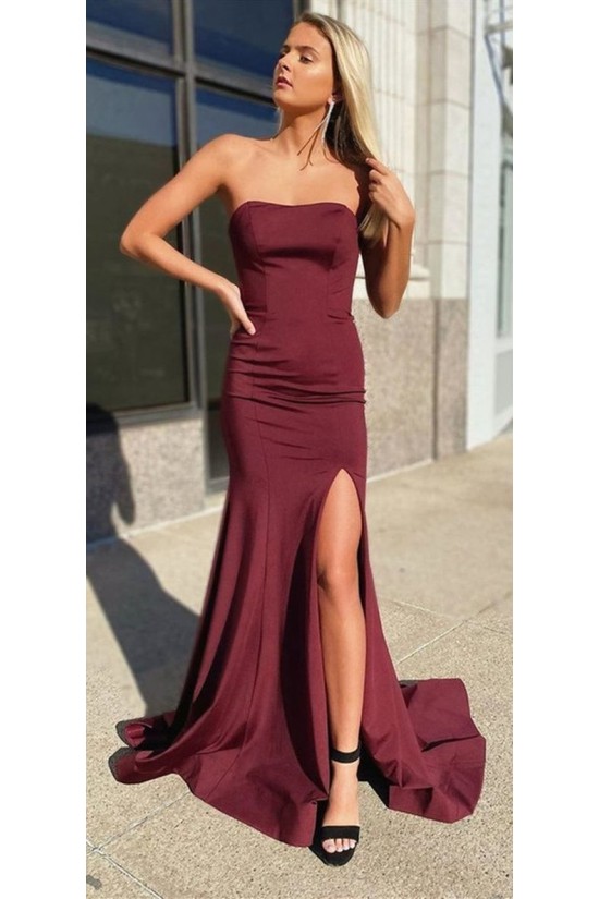 Mermaid Strapless Long Prom Dresses Formal Evening Gowns 6011535 Mermaid Strapless Long Prom Dresses Formal Evening Gowns 6011535