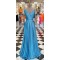 A-Line Sparkle V-Neck Long Prom Dresses Formal Evening Gowns 6011553