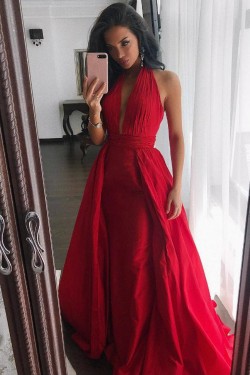 Long Red Prom Dresses Formal Evening Gowns 6011558