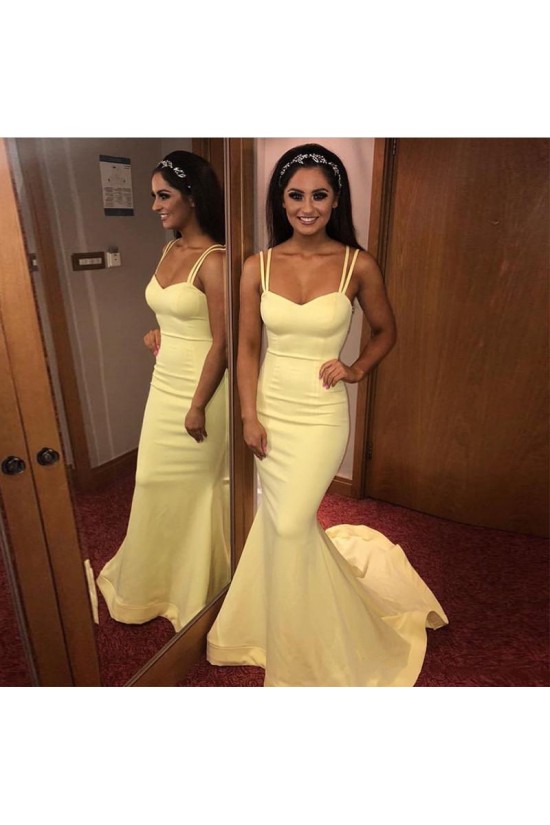 Long Yellow Mermaid Prom Dresses Formal Evening Gowns 6011559 Long Yellow Mermaid Prom Dresses Formal Evening Gowns 6011559