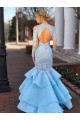 Mermaid Long Sleeves Lace Prom Dresses Formal Evening Gowns 6011560 Mermaid Long Sleeves Lace Prom Dresses Formal Evening Gowns 6011560