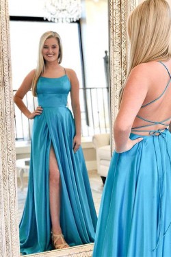 A-Line Long Prom Dresses Formal Evening Gowns 6011561