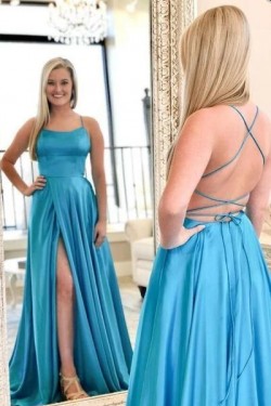 A-Line Long Prom Dresses Formal Evening Gowns 6011573