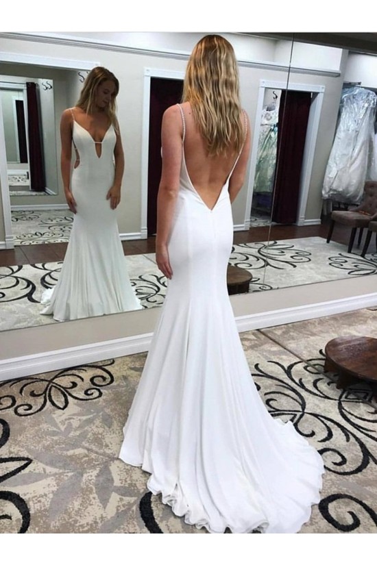 Long White Mermaid Prom Dresses Formal Evening Gowns 6011574 Long White Mermaid Prom Dresses Formal Evening Gowns 6011574