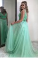 A-Line Beaded Two Pieces Long Prom Dresses Formal Evening Gowns 6011584 A-Line Beaded Two Pieces Long Prom Dresses Formal Evening Gowns 6011584