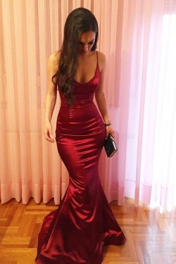 Mermaid Long Prom Dresses Formal Evening Gowns 6011587