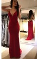 Mermaid V-Neck Backless Long Prom Dresses Formal Evening Gowns 6011593 Mermaid V-Neck Backless Long Prom Dresses Formal Evening Gowns 6011593