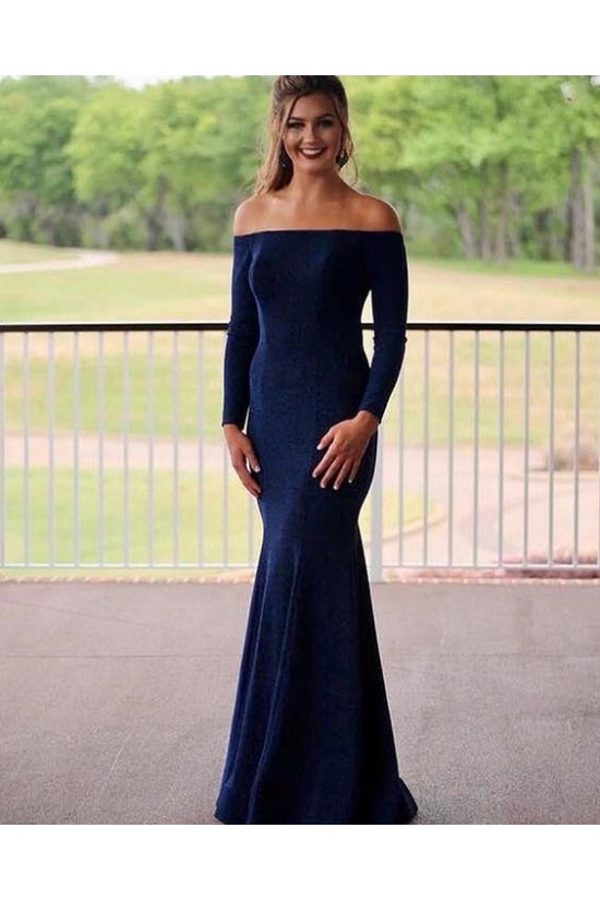 Mermaid Long Sleeves Prom Dresses Formal Evening Gowns 6011601 Mermaid Long Sleeves Prom Dresses Formal Evening Gowns 6011601