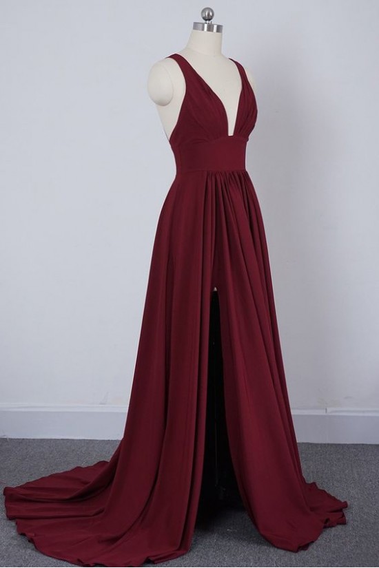 A-Line Simple Long Prom Dresses Formal Evening Gowns 6011603 A-Line Simple Long Prom Dresses Formal Evening Gowns 6011603