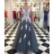A-Line Lace Appliques Long Prom Dresses Formal Evening Gowns 6011611