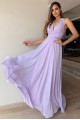 A-Line Chiffon V-Neck Long Prom Dresses Formal Evening Wedding Party Gowns 6011618 A-Line Chiffon V-Neck Long Prom Dresses Formal Evening Wedding Party Gowns 6011618