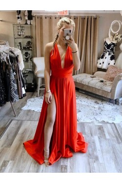 A-Line Long Prom Dresses Formal Evening Gowns 6011631