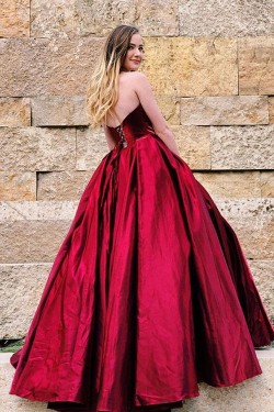 Ball Gown Sweetheart Long Prom Dresses Formal Evening Gowns 6011640