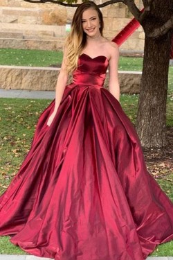 Ball Gown Sweetheart Long Prom Dresses Formal Evening Gowns 6011640